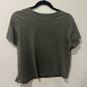 lululemon athletica Olive Crop Top